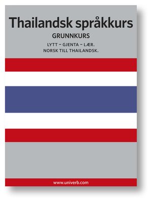 cover image of Thailandsk språkkurs